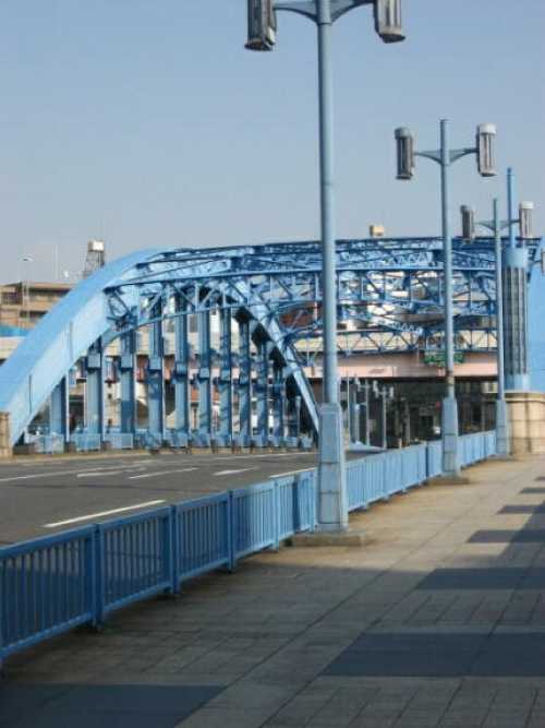 駒形橋。何時もよく渡っていました。