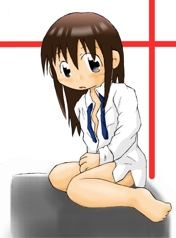 裸ワイシャツな芦原ちかこさん（ぉ