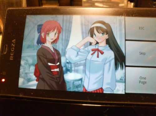 REGZA hponeで「歌月十夜」